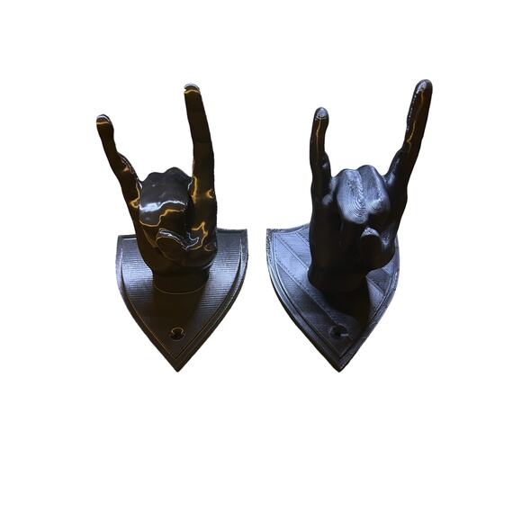 Rock Hands Guitar Wall Hanger/Holder - Picture 4 of 5